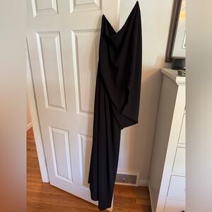 Vici One Shoulder Drapey Maxi Dress